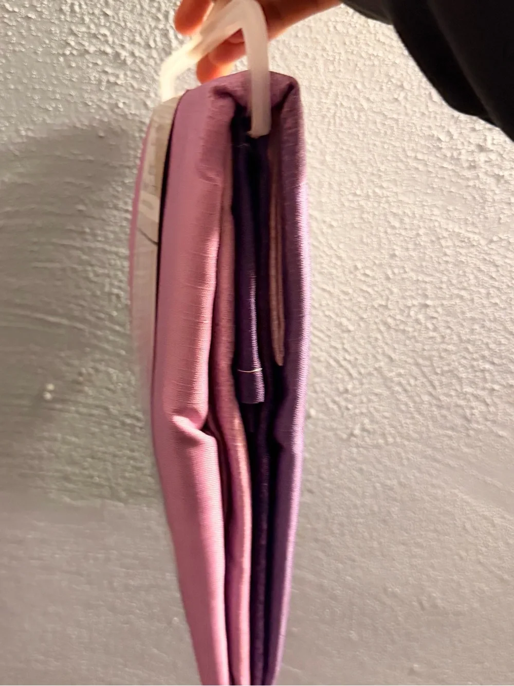 Mainstays Lavender to Plum Ombre Fabric Shower Curtain